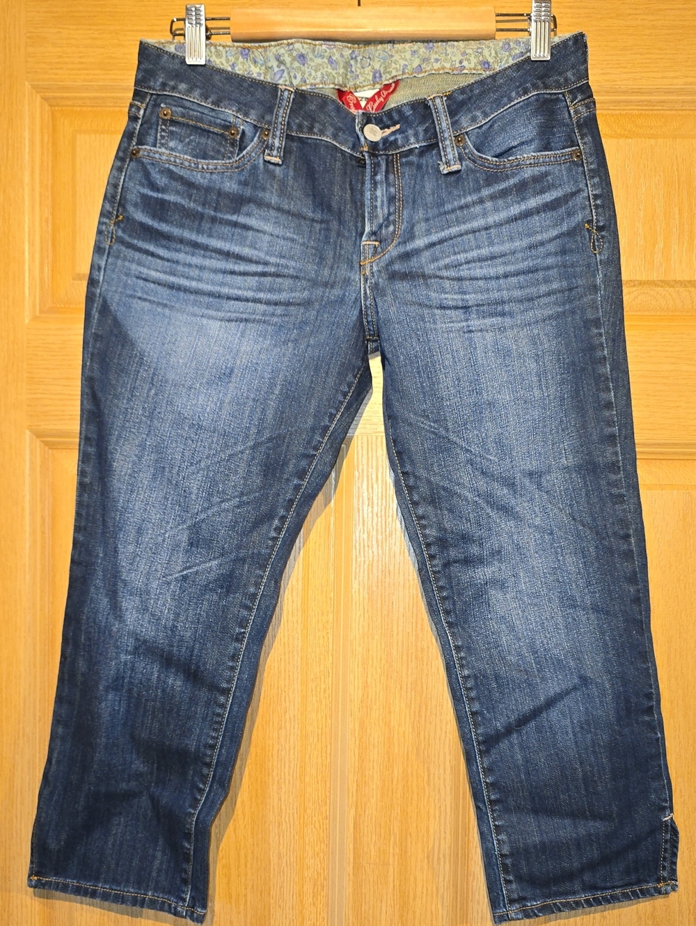 Lucky Brand Dark Blue Cropped Jeans